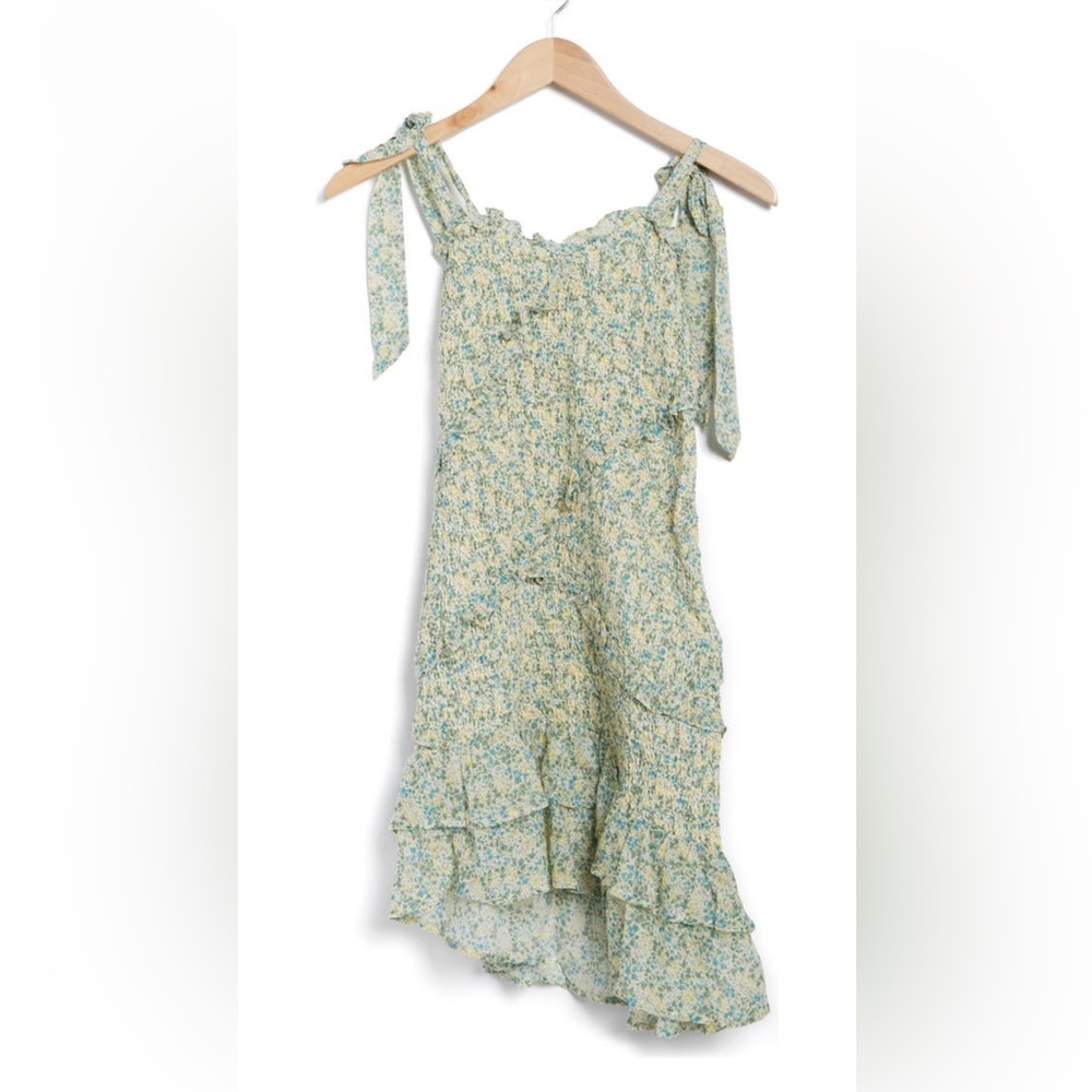 Astr the Label Eastwick Asymmetrical Dress Floral Large - Picture 9 of 11